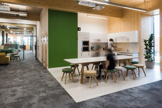UCL net-zero carbon in-use building interior design