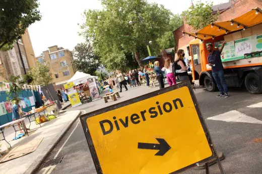 Phoenix Road Car Free Day Camden, London, UK