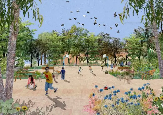 Revive Bramcote Park design competition Bermondsey winners