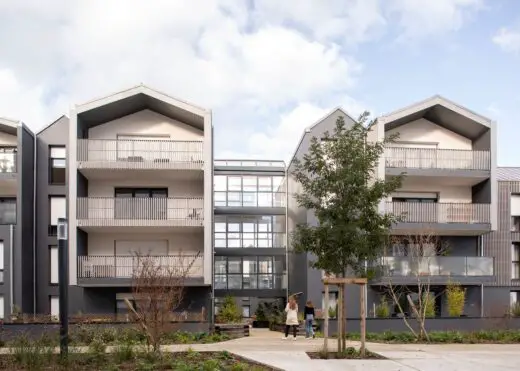 Safran Housing Units in Séné, Brittany - French architecture news