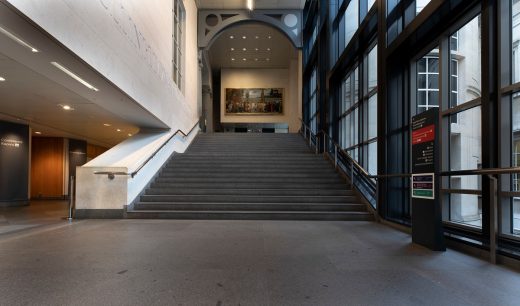 Sainsbury Wing stairs - Leighton’s Cimabue in Procession L275