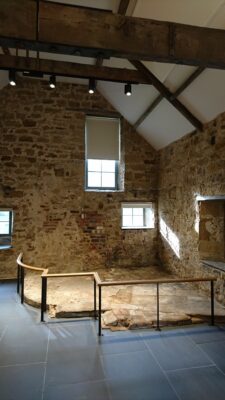 Seaton Delaval Hall Brewhouse building interior