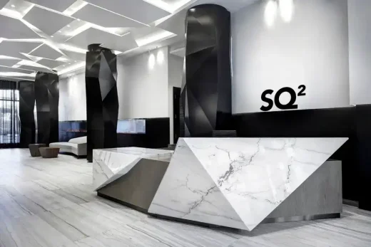SQ2 Toronto Condominium Lobby and Party Room