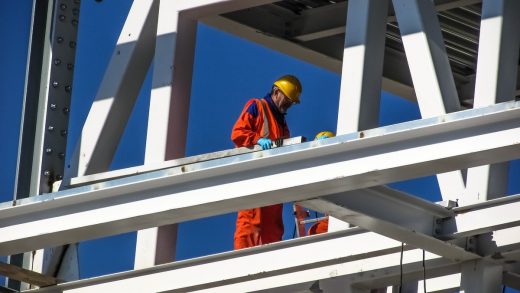 stay safe when doing DIY work construction hard hat