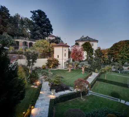 The Tower of Villa Mogna, Pecetto, Turin