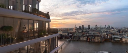 Triptych Bankside London luxury apartments
