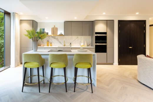 Triptych Bankside London luxury apartment kitchen