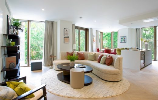 River Thames luxury apartment sitting-room