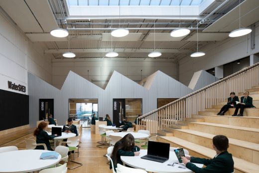 WaterSHED sports hall Rochdale Wardle Academy by BDP Architects