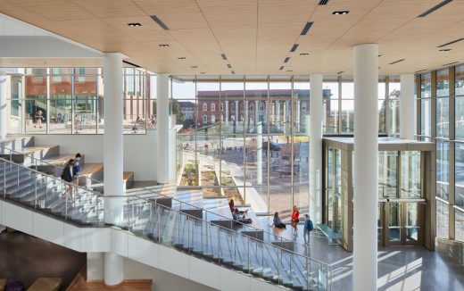 Clemson University building interior design SC
