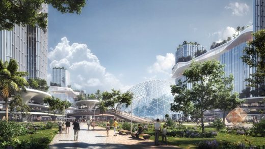 Zhanjiang Central Station Hub building design China