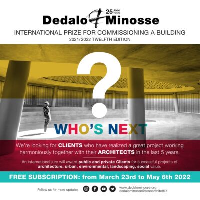 2022 Dedalo Minosse Prize