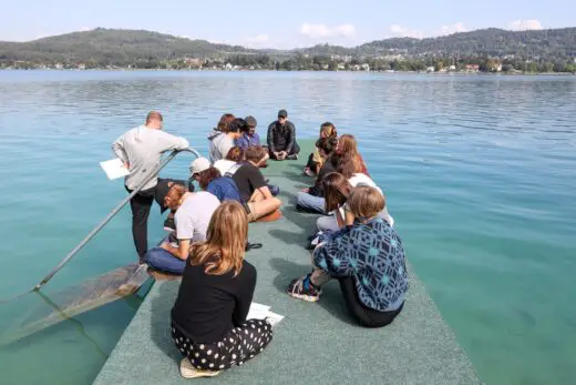 AA nanotourism Visiting School Wörthersee, Carinthia lake Austria