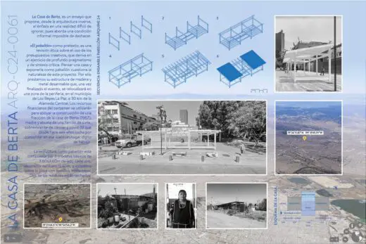 Arquine Competition MEXTÓPOLI 2022 Pavilion 3rd prize