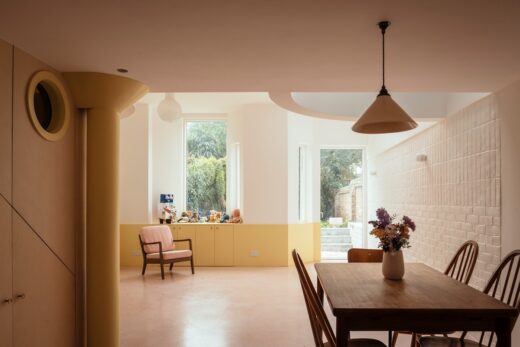 Bay Window House Hackney, two home improvements: