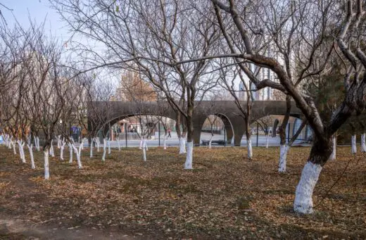 Beijing Olympic Forest Park's Runner's Station