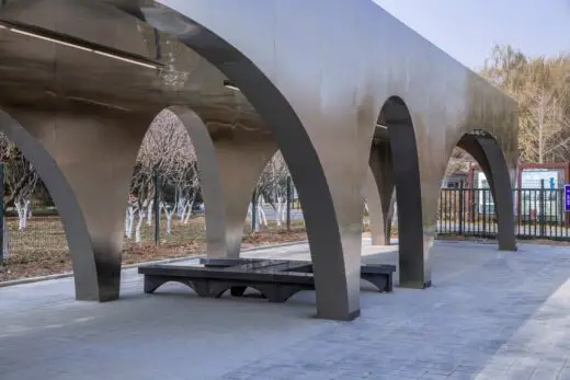 Beijing Olympic Forest Park's Runner's Station