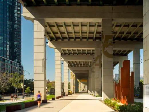 The Bentway cycling and pedestrian path, 2018