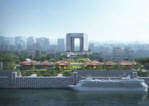 Chongqing Cuntan Cruise Terminal TOD building design