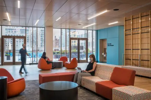 Covenant House New York, 460 West 41 Street building interior