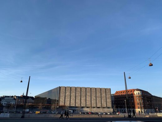 Danish National Bank Building design by Arne Jacobsen architect