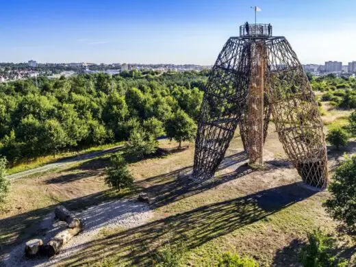 Doubravka Lookout Tower Prague 14