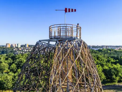 Doubravka Lookout Tower Prague CZ