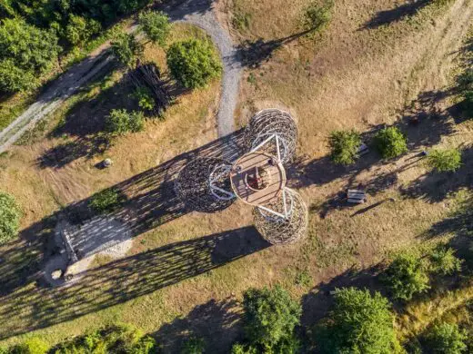 Doubravka Lookout Tower Prague CZ