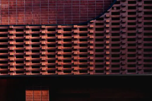 Filigree House Philadelphia, Pennsylvania brickwork