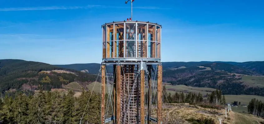 Králíčák Lookout Tower, Olomouc Region