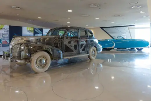 1939 Pontiac, Plexiglass Deluxe Six Ghost Car at Qatar Auto Museum