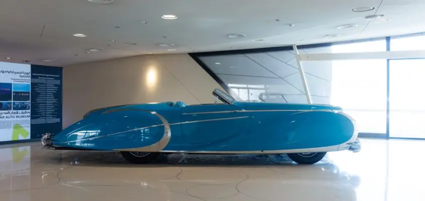 Qatar Auto Museum by OMA: building design