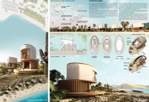 Sea Micro Hotel Concursos AG360 Competition 1st Mention design