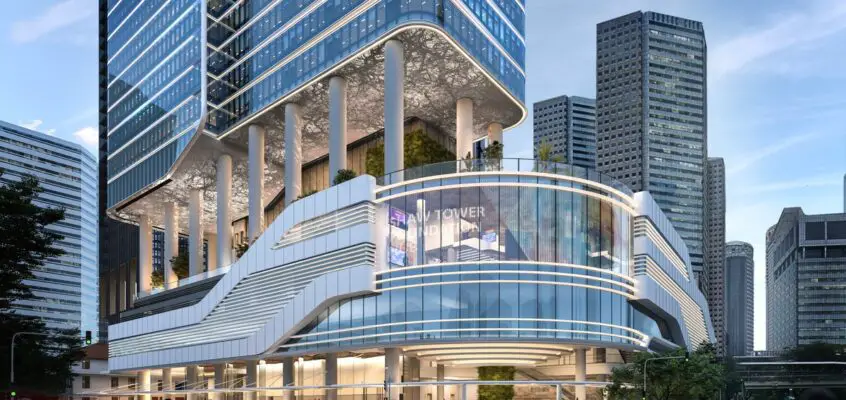 Shaw Tower Singapore building by Aedas