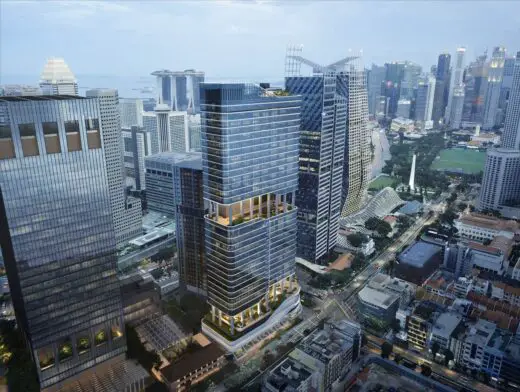 Shaw Tower Singapore building redevelopment city 