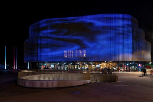 Copr Bay Swansea Arena Building