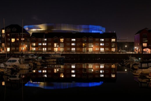 Swansea Arena Building in South Wales