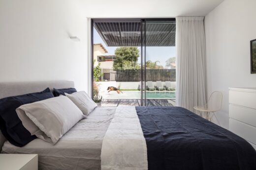 Tel-Aviv residence bedroom design