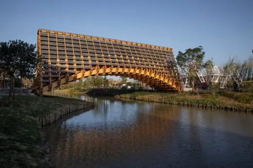 Timber Bridge Gulou Waterfront Guangdong