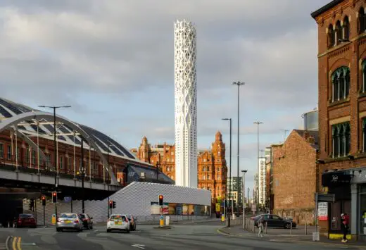 Tower of Light and Wall of Energy Manchester