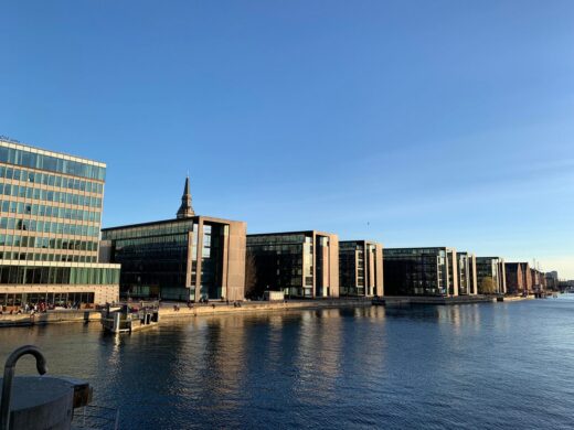 Unibank Copenhagen bank buildings by Henning Larsen