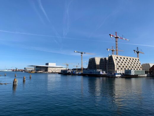 Copenhagen waterfront housing on Trangravsvej