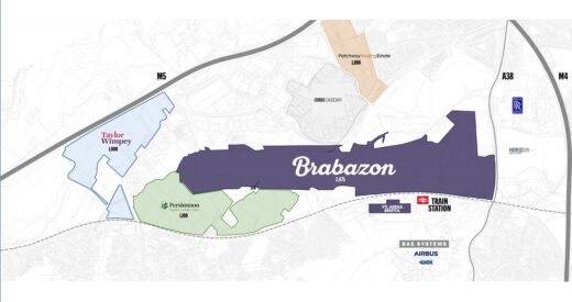 Brabazon masterplan Filton Airfield, YTL Developments Bristol