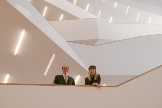 Christoph Lieben-Seutter, Lonneke Gordijn at Elbphilharmonie Hamburg