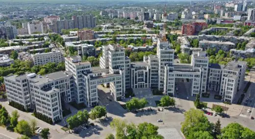 Derzhprom Building in the heart of Kharkiv dating from 1928