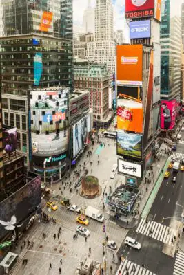 FILTER Times Square pavilion NYC design