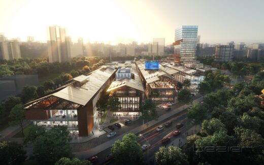 Former Baowu Steelworks Chongqing masterplan by BDP