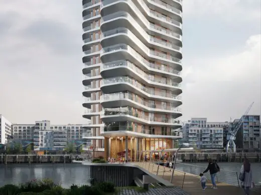 HafenCity residential tower building, Hamburg