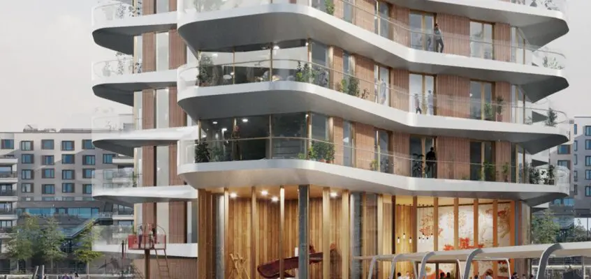 HafenCity residential tower building