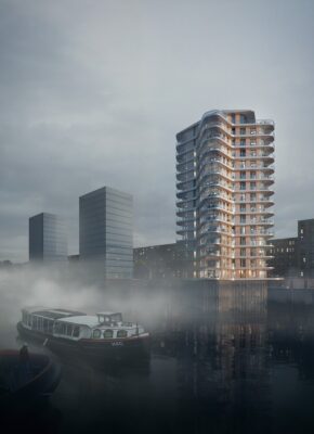 HafenCity residential tower building, Hamburg